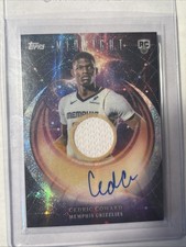 2025-26 Topps Midnight - Rookie Jersey Autographs Cedric Coward #RJA-CC (AU,...
