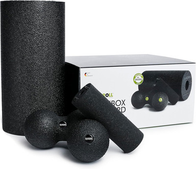 BLACKROLL  BLACKBOX, Faszienrollen-Set Für Die Selbstmassage, Set Mit Verschiede