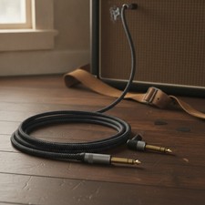 2 Pack 10FT Stereo Audio Cable 1/4 Inch TRS Male to Male Noise Free Durable