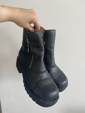 Double H Women’s Vintage Biker Boots Uk 4