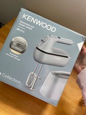 Image of Kenwood QuickMix Go Electric Hand Mixer Beaters Kneader 350W 5 Speed Slider BLUE