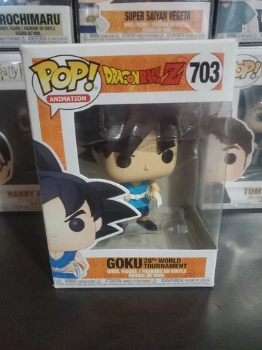 Funko Pop Goku #703 WorldTournament Dragon Ball Z Vaulted FreeShipping&Protector