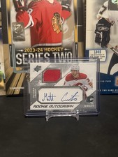 2023-24 SPx Matthew Coronato Rookie Jersey Auto Calgary Flames 236/375 #MC