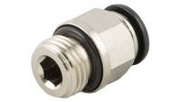 Adapter Gwintowany Prosty Gwint – Rura, 20 BaróW RS Components