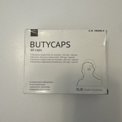 Tributyrin 450 Mg - Butyric Acid - 60 Caps Exp 4/27