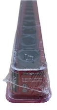 NEW Snap-on 212IMFYA 12pc 3/8" Drive 6pt SAE Shallow Impact Socket Set (Sealed)