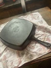 Griswold (Wagner Ware) No 57 Square Cast Iron Skillet