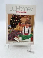 JC Penney Christmas 1988 Advertising Catalog Vintage Home & Fashion Classic