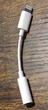 Apple Lightning to 3.5mm Headphone Jack Adapter Genuine iPhone Audio Dongle