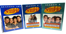 SEINFELD DVD SET SEASON 1 2,3,4 "NEW SEALED" WITH BONUS FEATURES