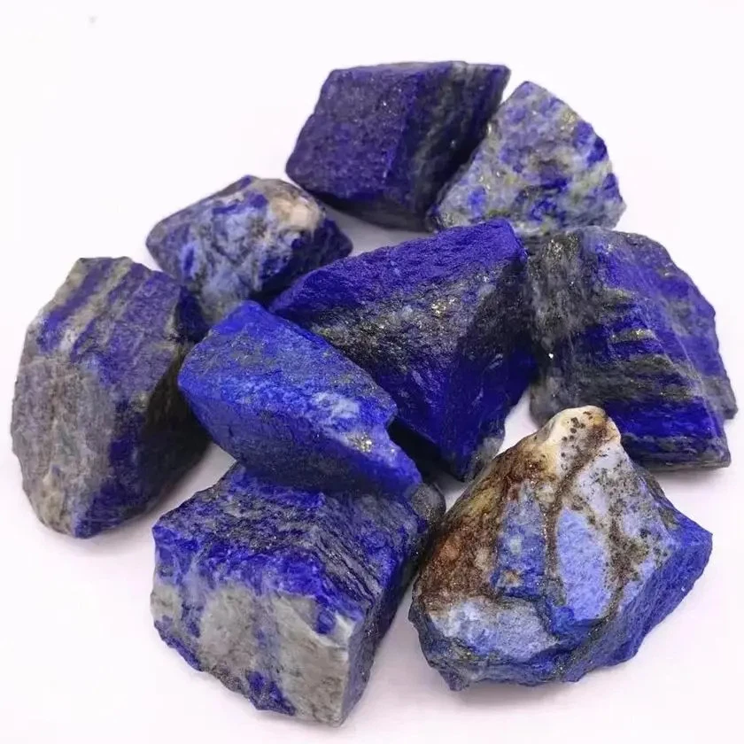 Natürlicher Lapislazuli Quarz Rohstein – Spiritueller Heilkristall - Bild 4 von 4
