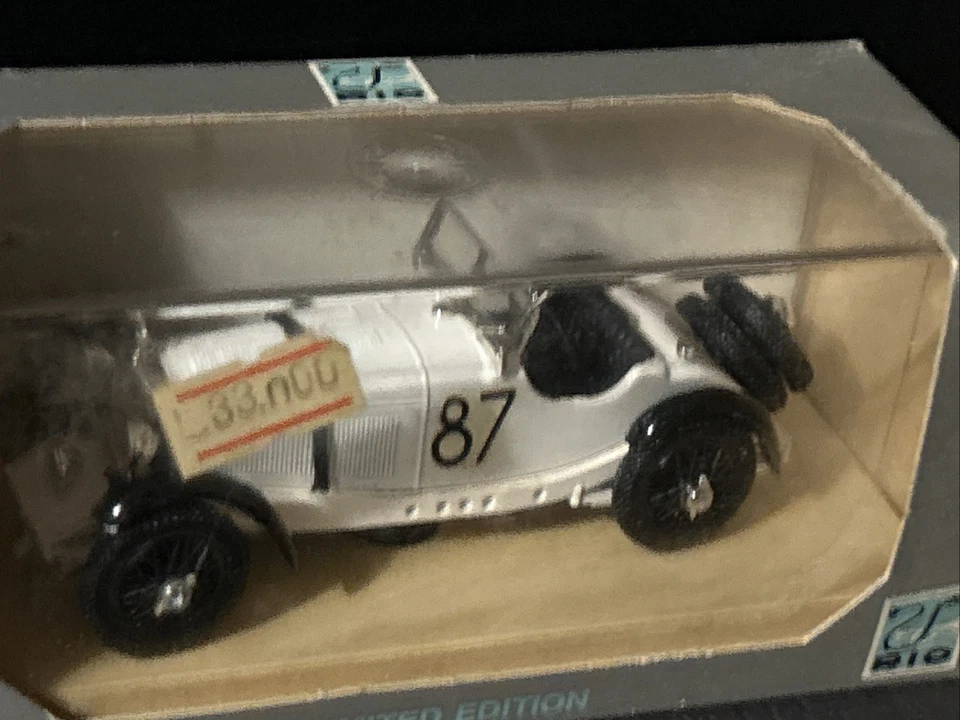 Rio 1/43 Mercedes Benz SSKL 1 Mille Miglia 1931 Rudy Caracciola Vintage  - Immagine 4 di 4