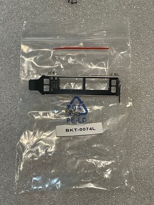 Supermicro BKT-0074L LP L-Bracket for AOC-S40G-i2Q, W/ 2x Screws M3x4L