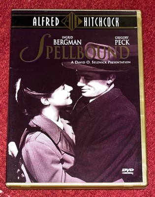 Spellbound DVD (1945) Alfred Hitchcock/Gregory Peck Movie Film - Anchor Bay FS