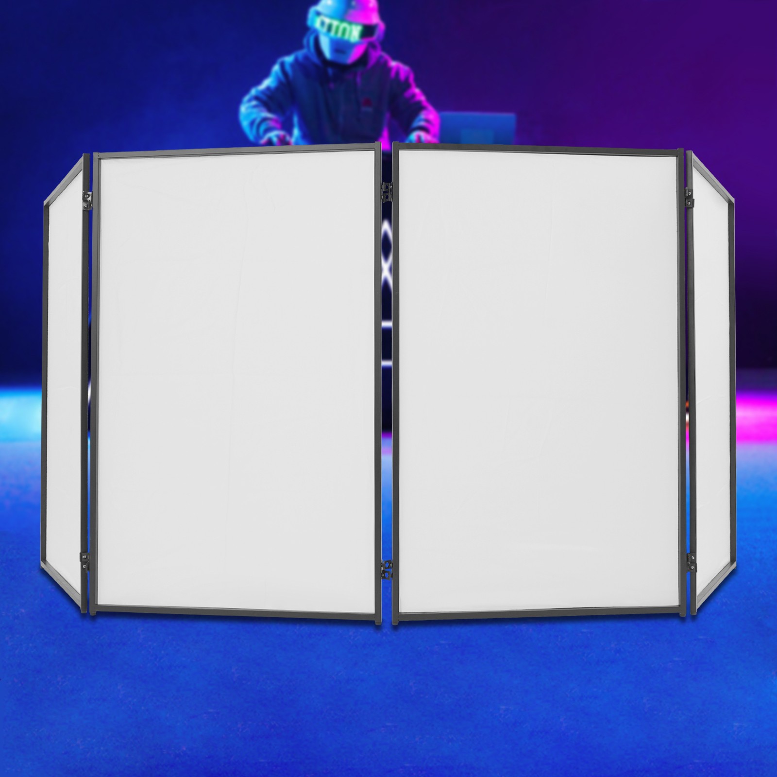 DJ Foldable Booth Panels Portable Facade Event Booth Detachable Cover Screens