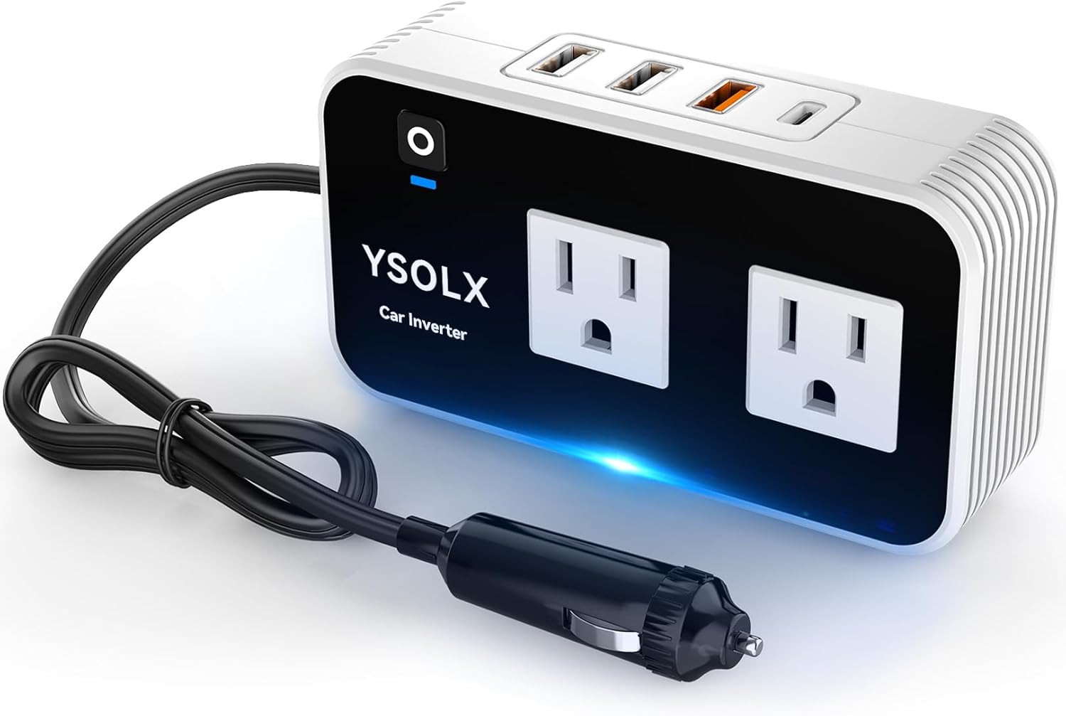 Adapter Phone Laptop On Road Trip