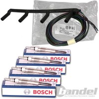 Original KontaktbrÜCke Leitungssatz+4X GlÜHkerze Passend FüR VW Audi 1.9-2.0 TDI
