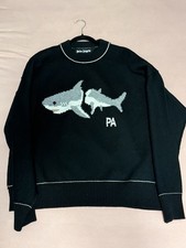Palm Angels Herren Strickpullover Schurwolle ...
