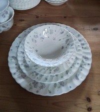 Wedgewood'April Showers'Vintage Bone China* Place Setting for 1 Person *4 Items*