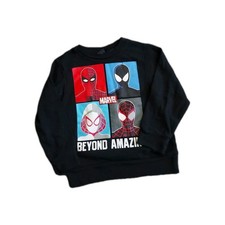 Little Boys Marvel Spiderman Sweatshirt Size XS