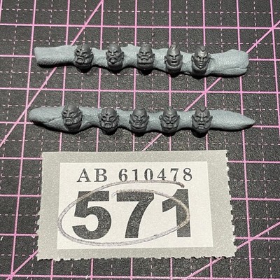 Leagues Of Votann Einhyr Hearthguard Heads/Helmets Warhammer 40k Spare Bits