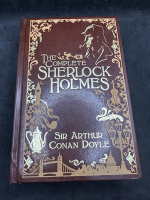 #ad The Complete Sherlock Holmes Barnes amp; Noble Hardcover Leatherbound 2009 $34.99