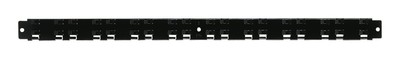 LA KA PE Wandleiste 1m schwarz Paket a 2 Stück für PLK/LK 2 - 23200 22 26