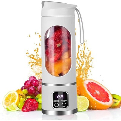 Portable Electric Juicer Cup Fruit Blender Maker Bottle Mixer USB Rechargeable