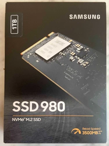 Disque dur SAMSUNG 980 1TB SSD - SSD M.2 - Encore dans sa boite scellée