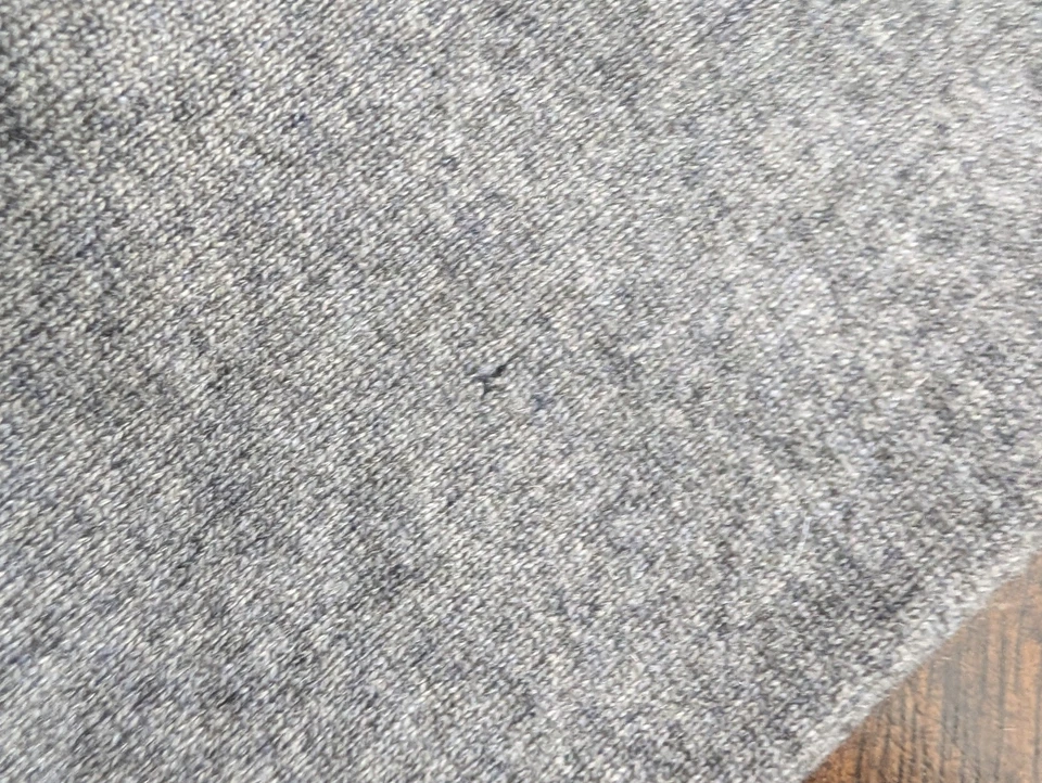 Suéter Pringle of Scotland 100 % cachemir cuello alto 38 cuello redondo jersey gris Foto 2 de 4