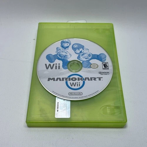 Mario Kart Wii (Nintendo, 2008) Disc Only w/ Replacement Blank Case Tested Work