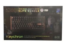 Keychron K2HE Elite Magnetic Switch Keyboard  Mouse Bundle New Sealed