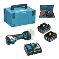 Makita DTM52RTJX1 Akku-Multifunktionswerkzeug 18V 2X 5,0Ah Und Lader + Makpac