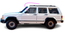 Fits: 1984-1986 Jeep Cherokee Driver Side Front Left Vent Window Glass-Movable