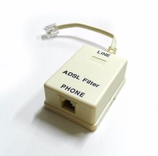 FILTRO ADSL RJ11 ADATTATORE TELEFONICO LINEA TELEFONO RJ MODEM