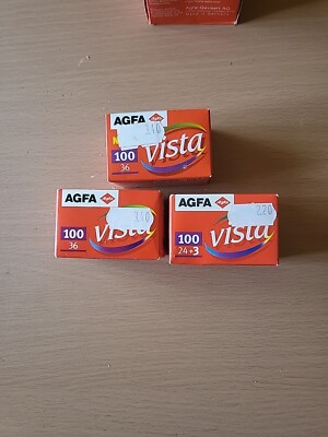 Agfa Vista 100   3 Stück 