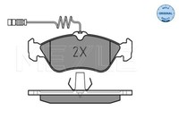 Meyle 025 215 9218 Brake Pad Set, Disc Brake For MERCEDES-BENZ VW