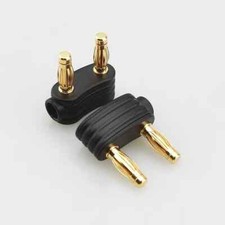 Pair Gold Plated Earphone Pin Austrian 800s UD701 Plug The Composer Cable DIY