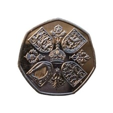 50p Coin King Charles III Pre- Coronation, December 2022. Circulated.