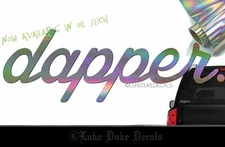 Dapper decal sticker [ jdm euro drift import stance race car vinyl accent] 
