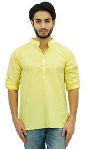yellow tunic shirt