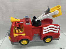 Just Play Mickey's Fire Engine Truck Includes 2 Disney Figures Mickey Mouse