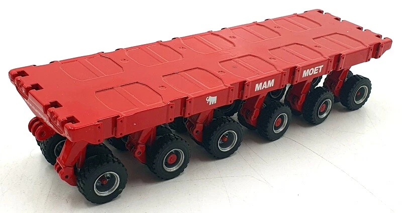 NZG 1/50 Scale Diecast 121214 Mammoet SPMT 6 Axle Trailer