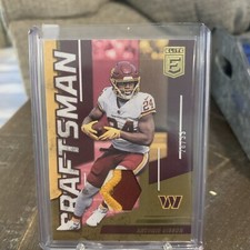 2022 Donruss Elite #CJ-3 Antonio Gibson Craftsman Jerseys Prime #/99 3 Color