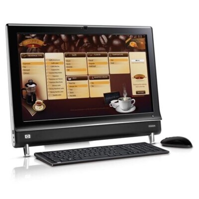 HP Touchsmart - New 256GB SSD, Intel Core 2 Duo, 2 GHz, 4 GB Desktop AIO Webcam