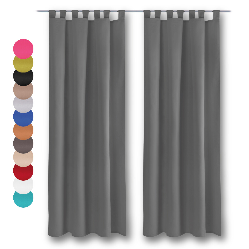 Reservieren Wischen Sie Herrschaft schlaufen gardinen 2er pack kurz