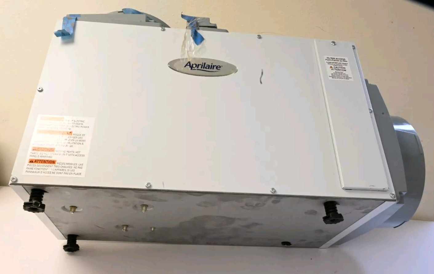 Aprilaire 8191 Fresh Air Ventilator w/ Dehumidification 100 CFM (70 Pints/day)