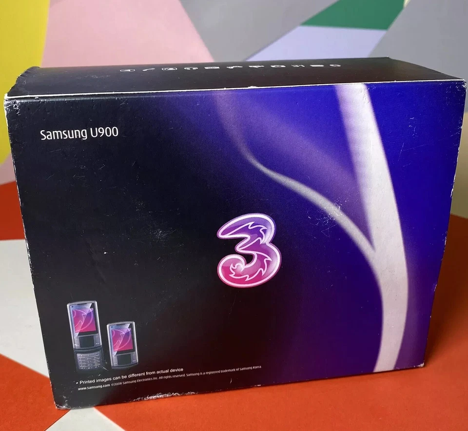 Samsung SGH U900 Soul Pink Factory Sealed Mobile Phone Very Rare For Collectors - Image 4 of 4