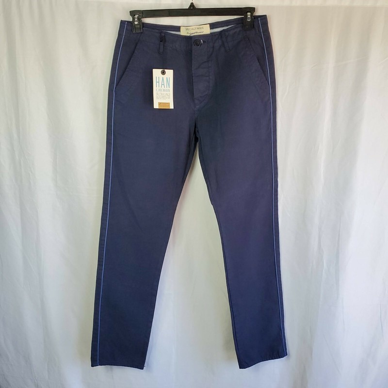 Han Kjobenhavn Tapered Non Denim Style no. 25 AW13 Navy Pant Men's Size 32