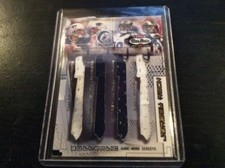 2002 Tom Brady Fleer Box score Jersey Rack 4pc First SB Matchup Super RARE